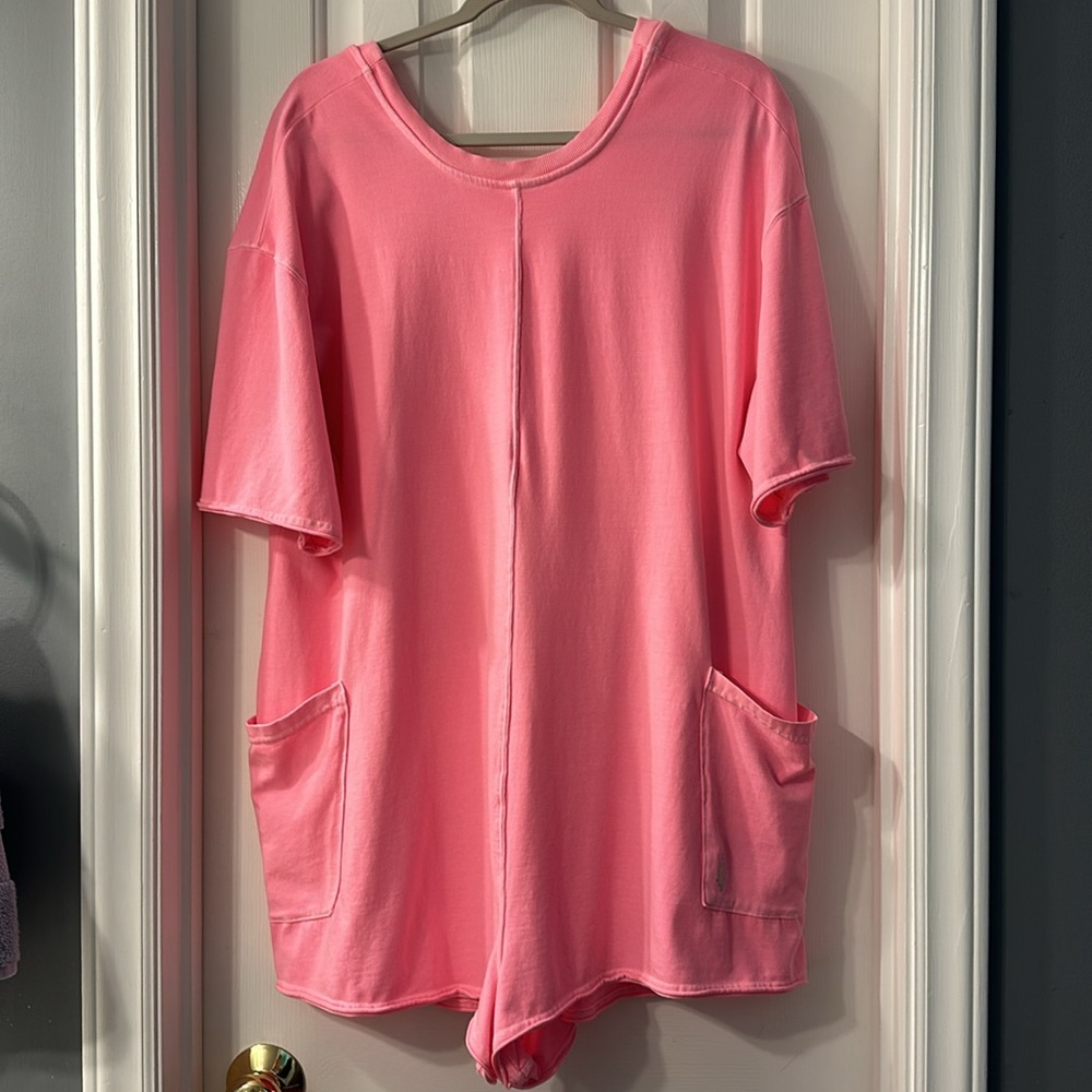Hot Shot Tee Romper - Medium